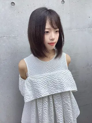ミディアム 立松 佳祐のヘアスタイル