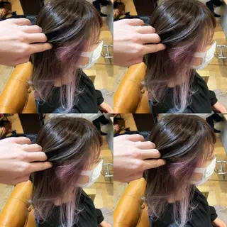 ミディアム ✨縮毛矯正✖︎顔周り レイヤー✨ナカムラのヘアスタイル