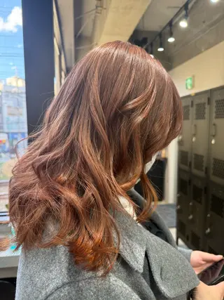カラー ルシ🎨/ハイトーン デザイン/髪質改善のヘアスタイル