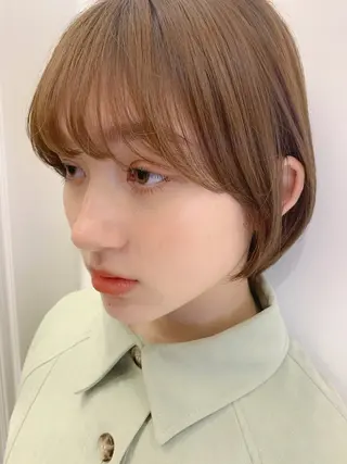 ショート 韓国風パーマ/ヘア セット/店長みづきのヘアスタイル