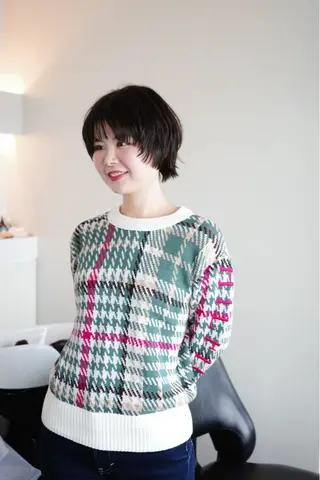 ショート カラー 髪質改善/縮毛矯正/ 透明感カラーYUMAのヘアスタイル