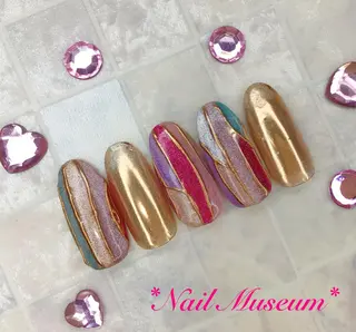 ネイル マグネットネイル💛 Hayakawaのネイルデザイン