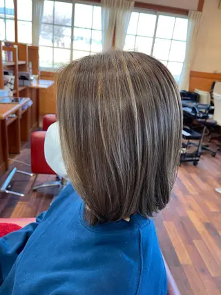 カラー TJ天気予報 豊田 /松岡さくらのヘアスタイル