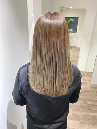 ロング カラー ハイライト⭐️上野 高広のヘアスタイル