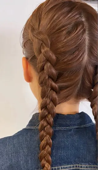 セミロング 似合わせcut ◎ 倉橋実咲のヘアスタイル