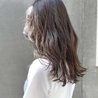 セミロング カラー ヘアアレンジ 【ダメージレス施術】 【透明感】北村 拓也のヘアスタイル