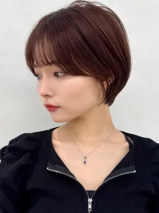 ショート カラー ショート✂️ボブ✂️ 💎Ash茗荷谷💎のヘアスタイル