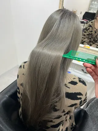 ロング り せのヘアスタイル