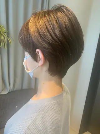 ショート カラー 髪質改善専門店 Lucasのヘアスタイル