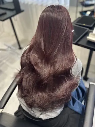 ロング カラー ヘアアレンジ 🕯️Yu7a / SOYON土橋2号店のヘアスタイル