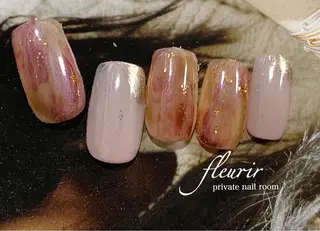 ネイル フルリール 【プライベートサロンのネイルデザイン