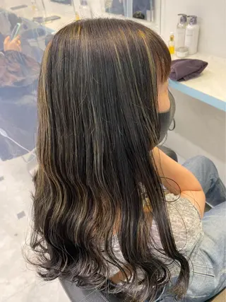ロング カラー 🫧渋谷美容師 たくみ🫧のヘアスタイル