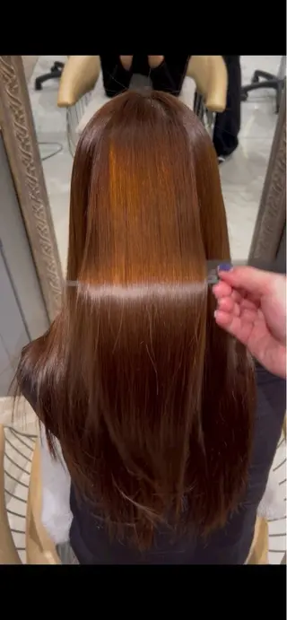 カラー 松田 優作のヘアスタイル