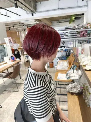 ショート ✨圧倒的満足度◎ 小顔美人ショート✨佃のヘアスタイル