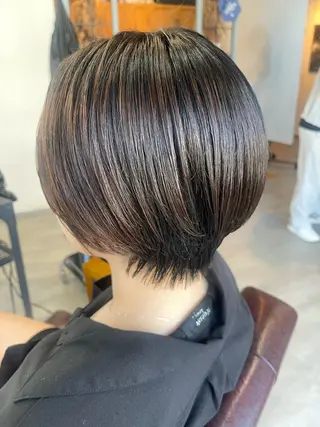 ショート ｼﾉｻﾞｷ ｷﾅのヘアスタイル