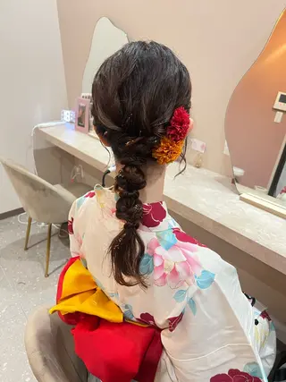 ミディアム Mila misakiのヘアスタイル