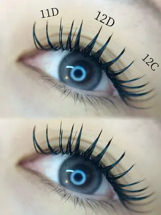 マツエク・マツパ アミューズ MIKIのマツエク・マツパデザイン