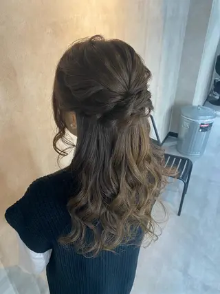 ヘアアレンジ 大天使 まいめろのヘアスタイル