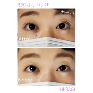 マツエク・マツパ 美容室 HIIRAGIのマツエク・マツパデザイン