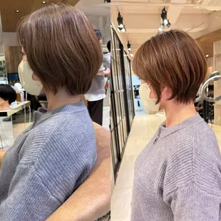 ショート 大人ショート特化/ カットモデル/表参道のヘアスタイル