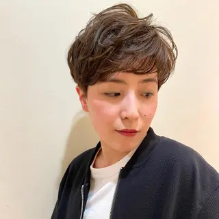 ショート 木多 成明のヘアスタイル