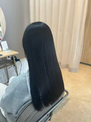 セミロング 艶髪カラー😊 西久保光✂️のヘアスタイル