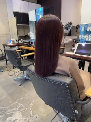 ロング 西大島美容師 渡部仁太のヘアスタイル