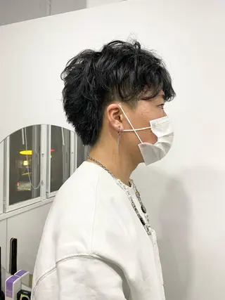 ショート カラー パーマ メンズ ひなの .のその他イメージ