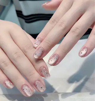 ネイル 星 星のネイルデザイン