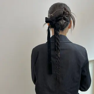 ヘアアレンジ 高木 綾のヘアスタイル