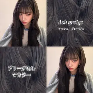 ロング カラー 韓国レイヤー🇰🇷 /縮毛矯正💎/月音のヘアスタイル