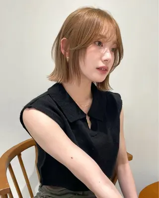 ショート 透明感🍨レイヤー ヘアセット/miyuのヘアスタイル