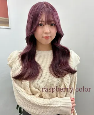 ロング カラー ENV船橋 櫻井ちののヘアスタイル