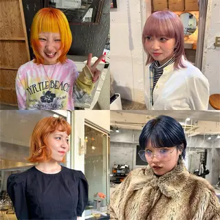 カラー ブリーチ/レイヤー momoha🐰🪡のヘアスタイル