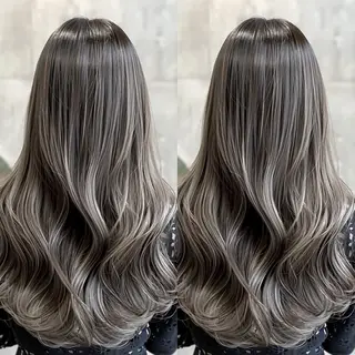 ロング Wカラー/エクステ /心斎橋/茉央のヘアスタイル