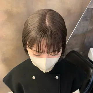 ショート カラー SAKINO. ベージュカラーのヘアスタイル