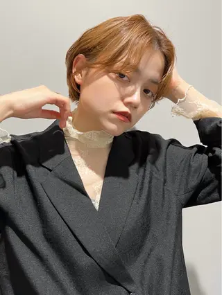 カラー 國米 遥生のヘアスタイル