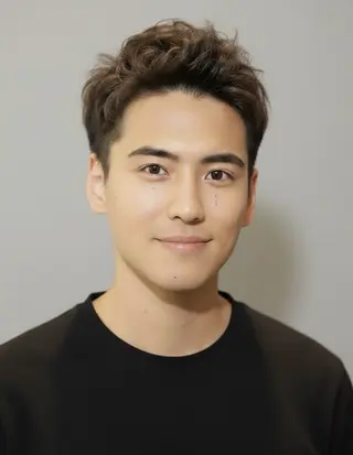 ショート メンズ FIX店長/名駅/ 国際センター/パーマのヘアスタイル