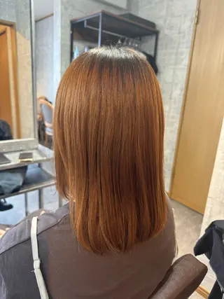 ミディアム パーマ 月館 怜奈のヘアスタイル