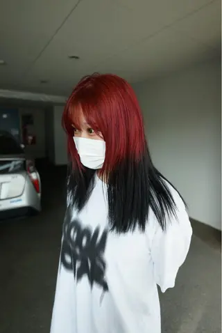 セミロング カラー 産休中です 艶カラー♡オカのヘアスタイル