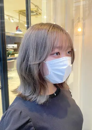 ミディアム ボブ/レイヤーカット sumireのヘアスタイル