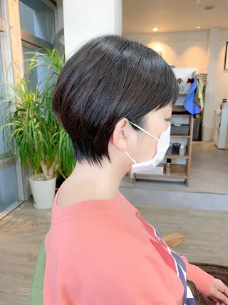 ショート BOUTIQUE キリタニサユリのヘアスタイル