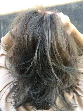 ミディアム カラー YAP！HAIR トコツメアヤノのヘアスタイル