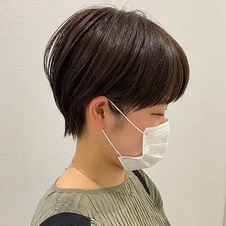 ショート カラー 【ショートカット 美髪矯正】今井隆太のヘアスタイル
