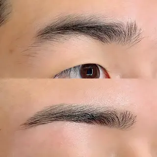 カラー メンズ マツエク・マツパ アイブロウ 🫧中村 葉月🫧のネイルデザイン