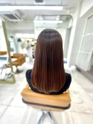 ロング 中顔面短縮 顔まわり新田大翔のヘアスタイル