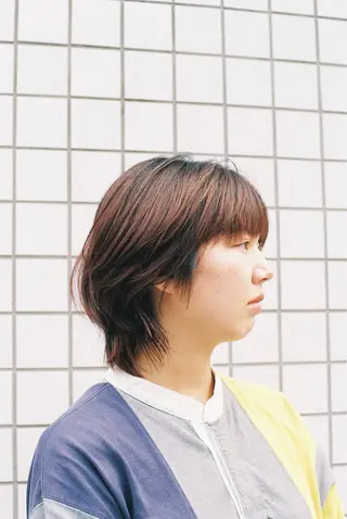 ミディアム 似合わせカット /パーマ岡本淳平のヘアスタイル