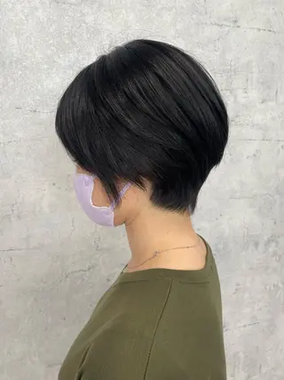ショート カラー 似合わせ🌿‬髪質 改善🧸RYUGOのヘアスタイル