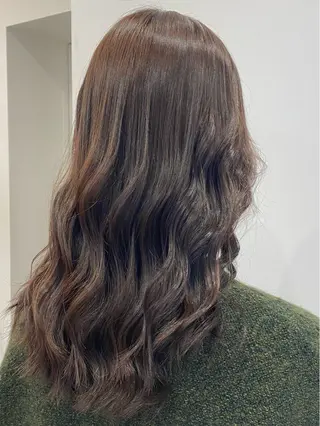 ミディアム カラー mari 🦋のヘアスタイル
