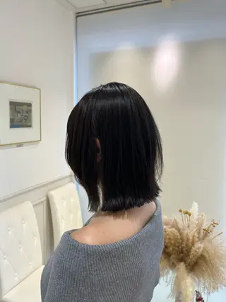 ミディアム 【こっくりカラー】 🤎Umi🤎のヘアスタイル